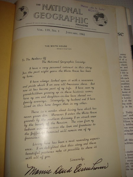 The National Geographie Magazine 1961 nummer 1
