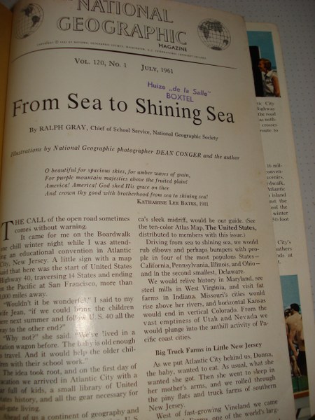 The National Geographie Magazine 1961 nummer 2