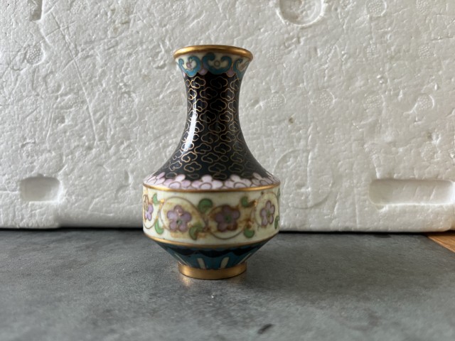 Cloisonne vaasje klein CLV 17