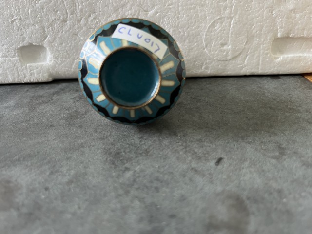 Cloisonne vaasje klein CLV 17