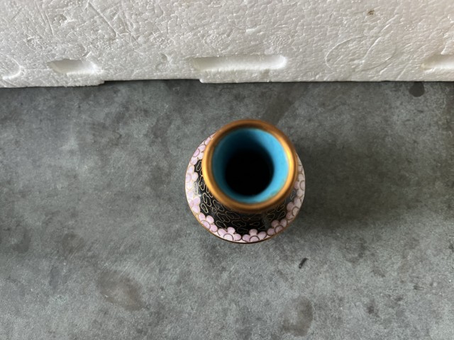 Cloisonne vaasje klein CLV 17