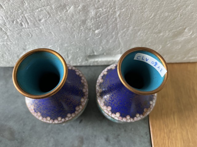 Cloisonne vaasjes CLV02
