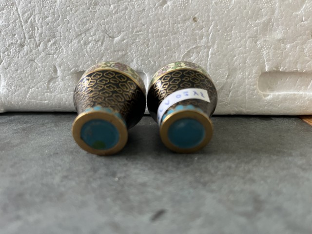 Cloisonne vaasjes klein CLV05