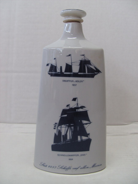 Drankfles Blauw "German Lloyd"