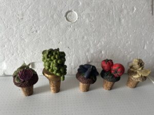 Kurkdop 5 stuks assorti DRD01