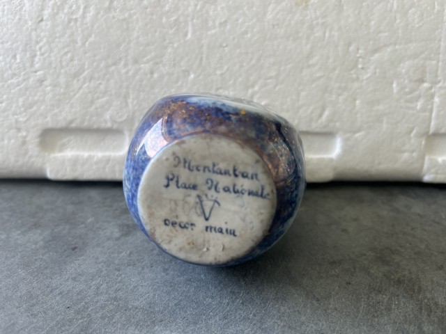 Lisieux National vaasje blauw LIM 32