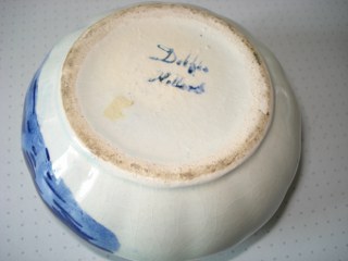 Schaaltje rond Delft Blauw