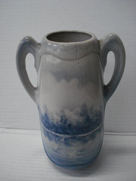 Vazen (blauw, beschilderd) Molen