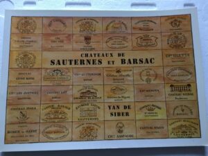 Chateaux de Sauternes et Barsac