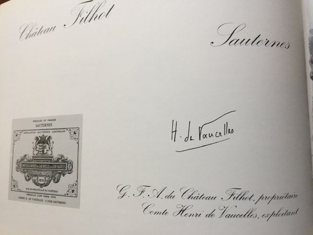 chateaux de Sauternes et Barsac