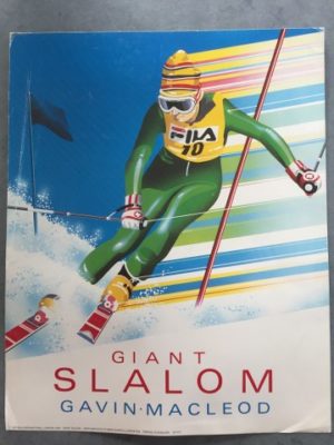 Reproductie Giant Slalom. Gavin Macleod