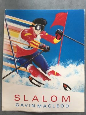Reproductie Slalom. Gavin Macleod