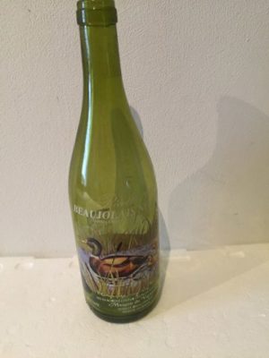 Wijnfles Beaujolais Nouveau